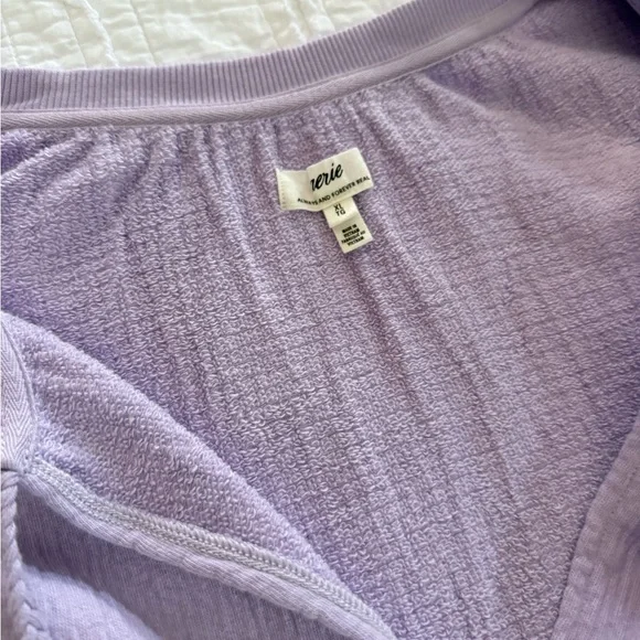 NWOT! Aerie Lavender Pullover/Sweatshirt - Picture 2 of 4